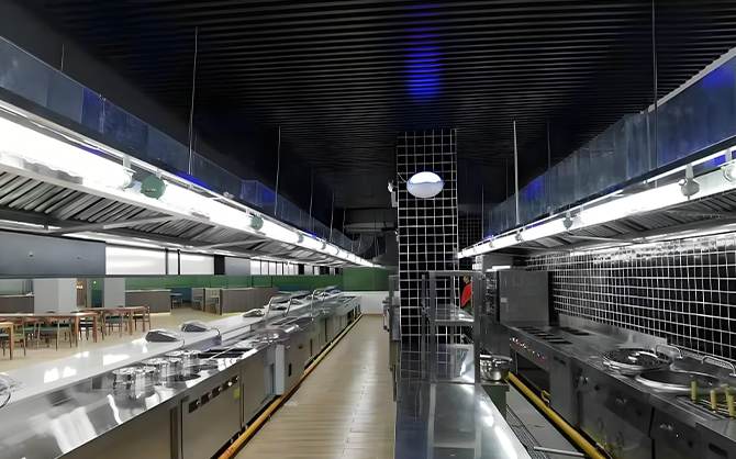 廚房廚具設(shè)備擺放圖片